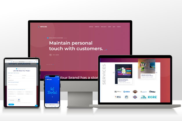 Netclues website design by Jay Mehta