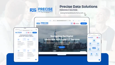 Precise Data Solutions Website Portfolio