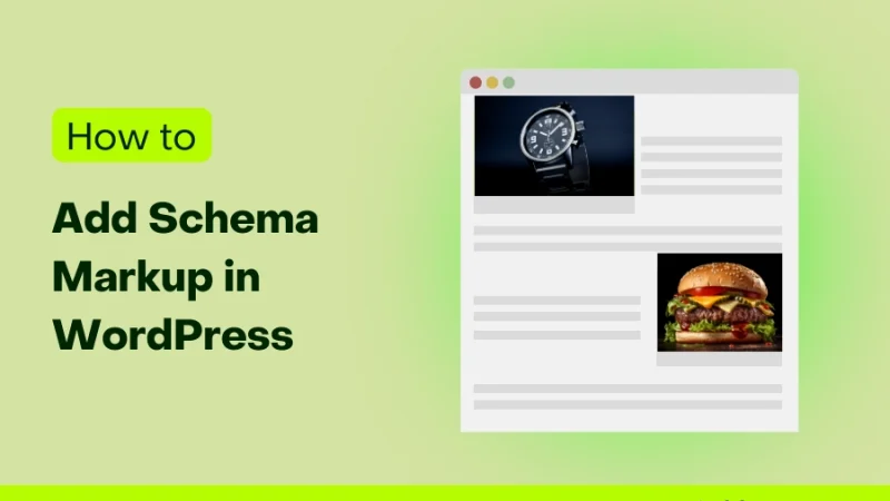 How to add schema markup on wordpress site