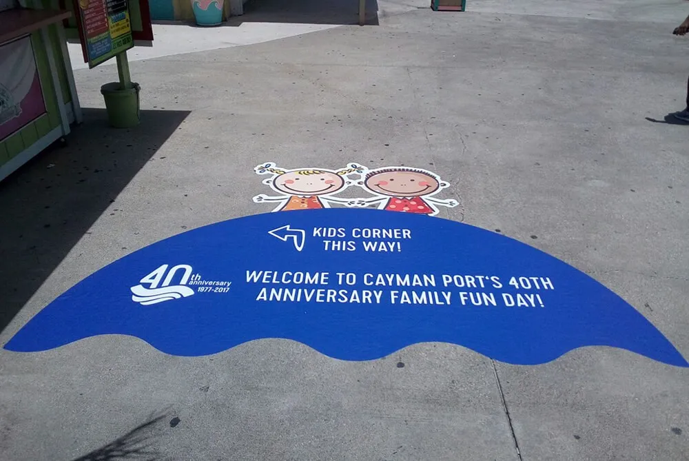 Floor And Pavement Signs In Austin