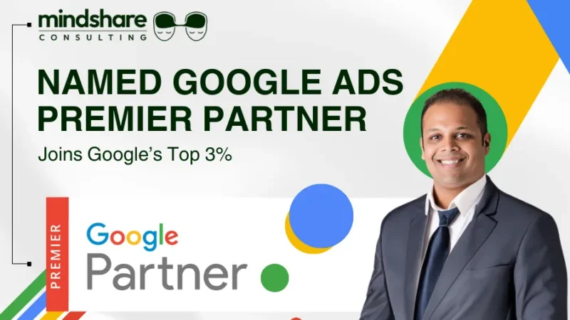 Mindshare Consulting Inc Named Google Ads Premier Partner