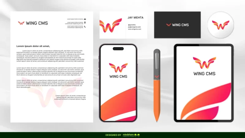 wing CMS branding services by Mindshare Consulting