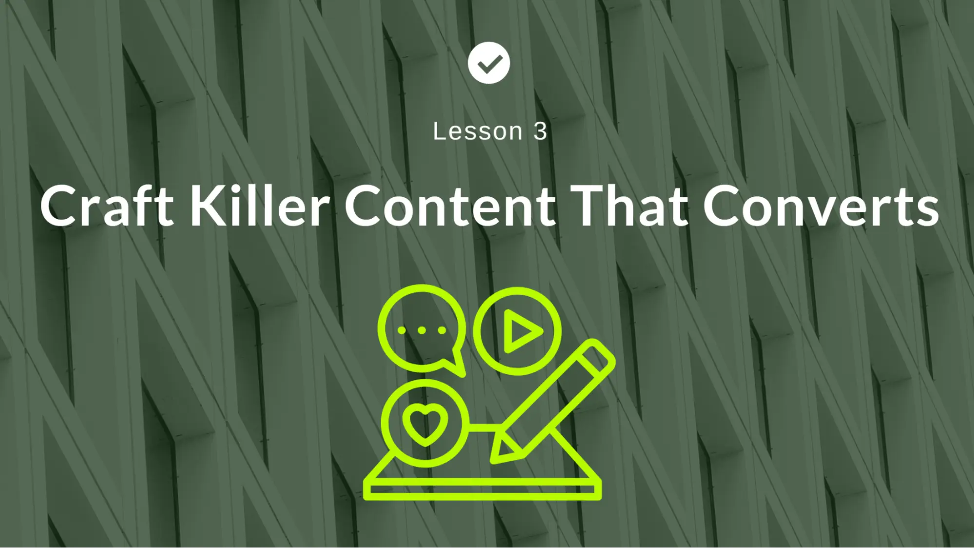 Craft Killer Content That Converts