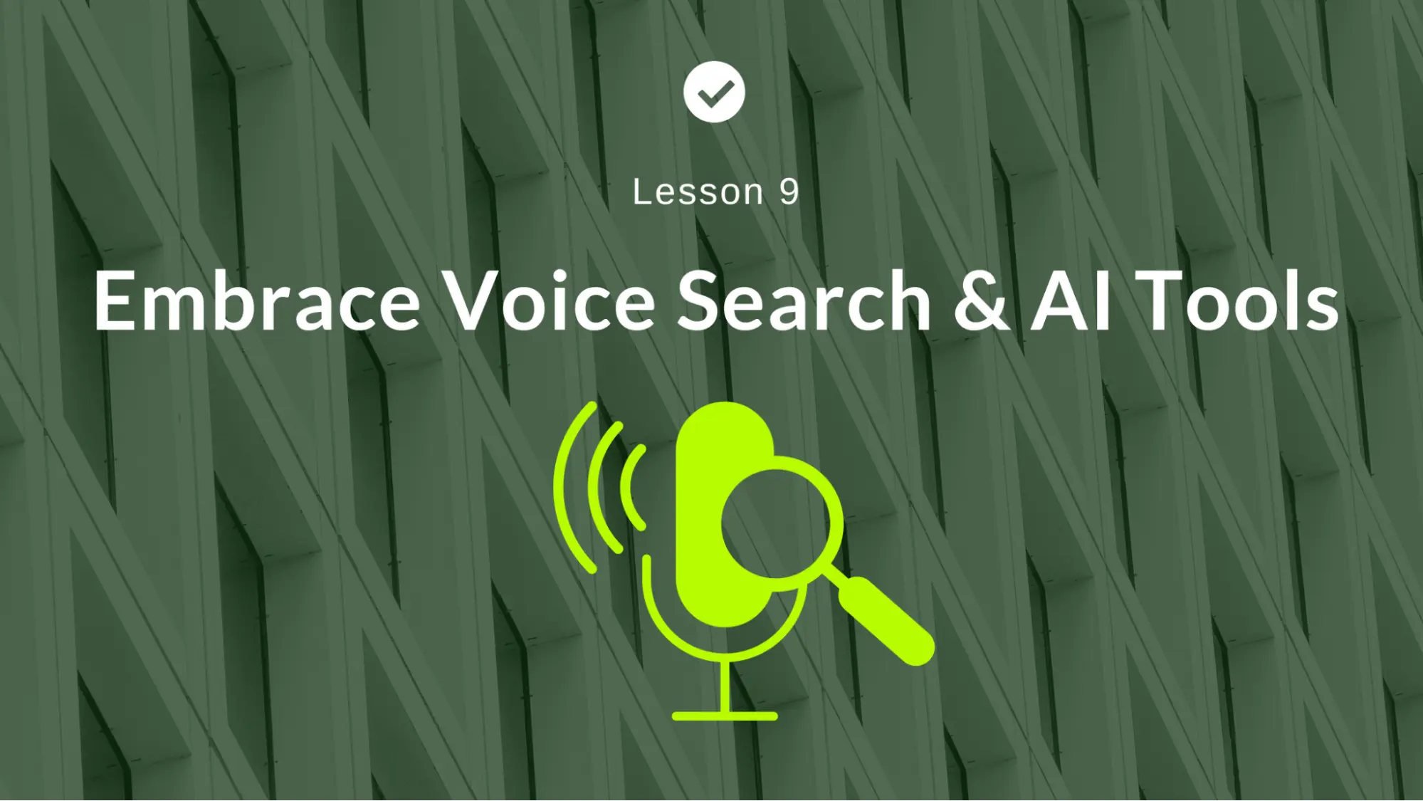 Embrace Voice Search & AI Tools