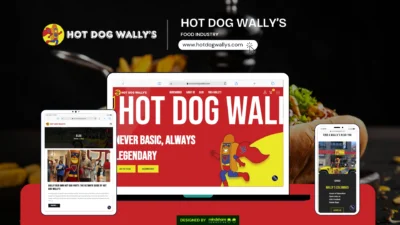 Hot Dog Wally’s website design – hot dogs & flavor in Austin & Columbus