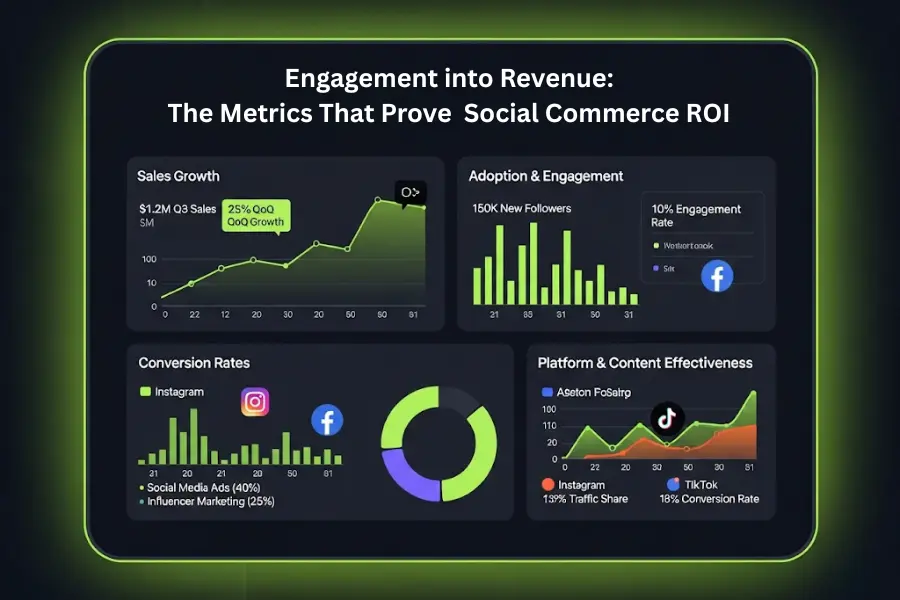 Engagement Into Revenue: The Metrics That Prove Social Commerce