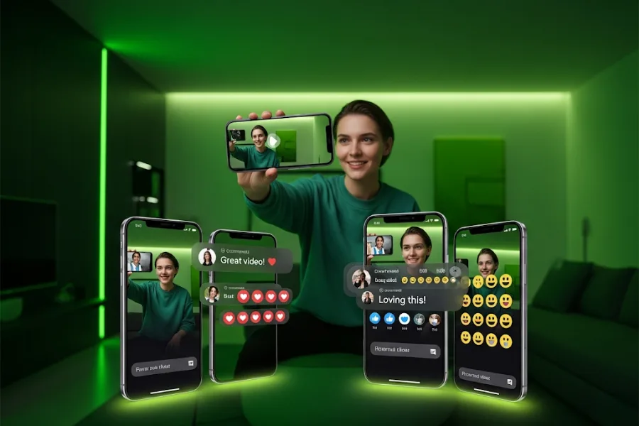 Short-Form & Live Video Content