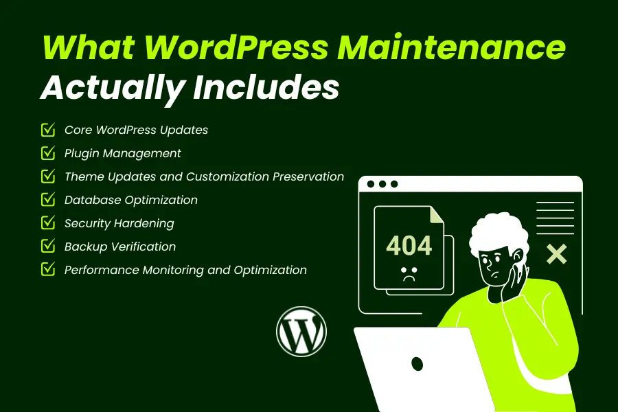 What WordPress Maintenance Actually Includes