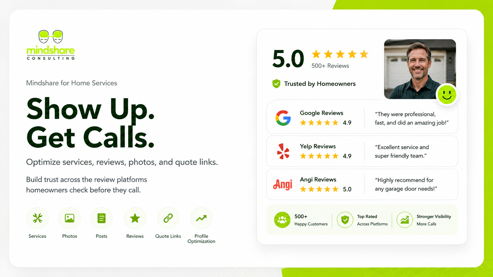 Google Business Profile optimization for garage door companies