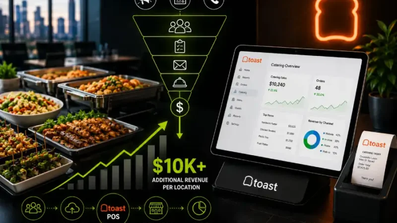 How to Build a $10k/Month Corporate Catering Funnel Using Toast POS
