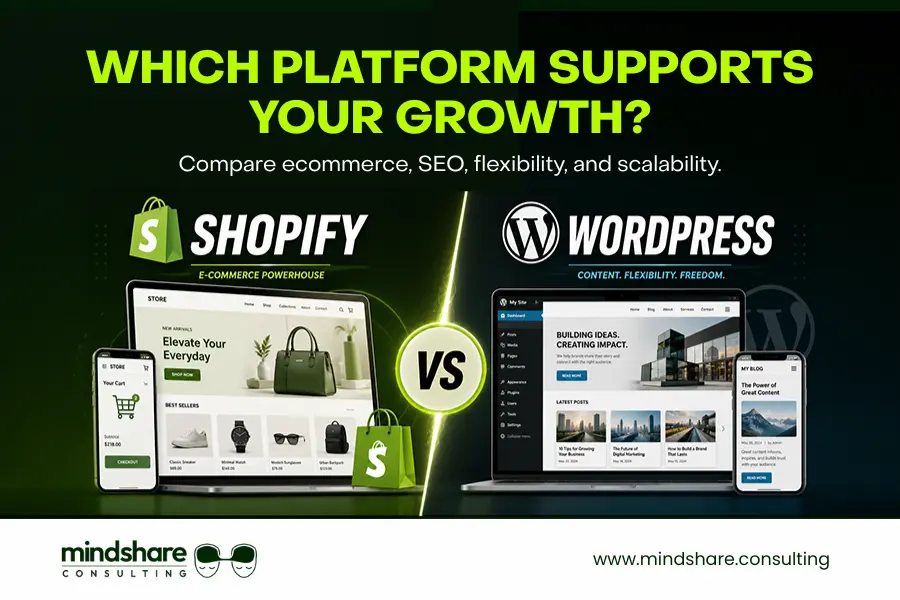 Shopify and WordPress platform comparison for Austin businesses
