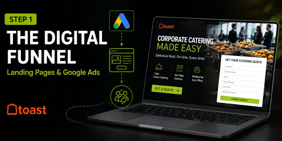 How to Build a $10k/Month Corporate Catering Funnel Using Toast POS 2 The Digital Funnel