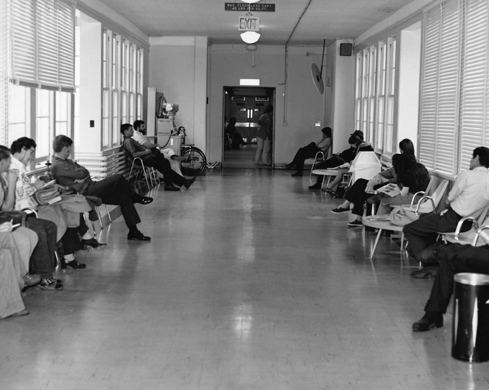 Clinical Trial Patient Recruitment Marketing Agency 3 clinical trial patient recruitment People waiting in a hallway with chairs and chairs