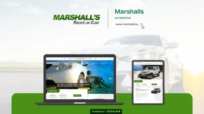 Marshalls website development project by Mindshare Consulting Inc