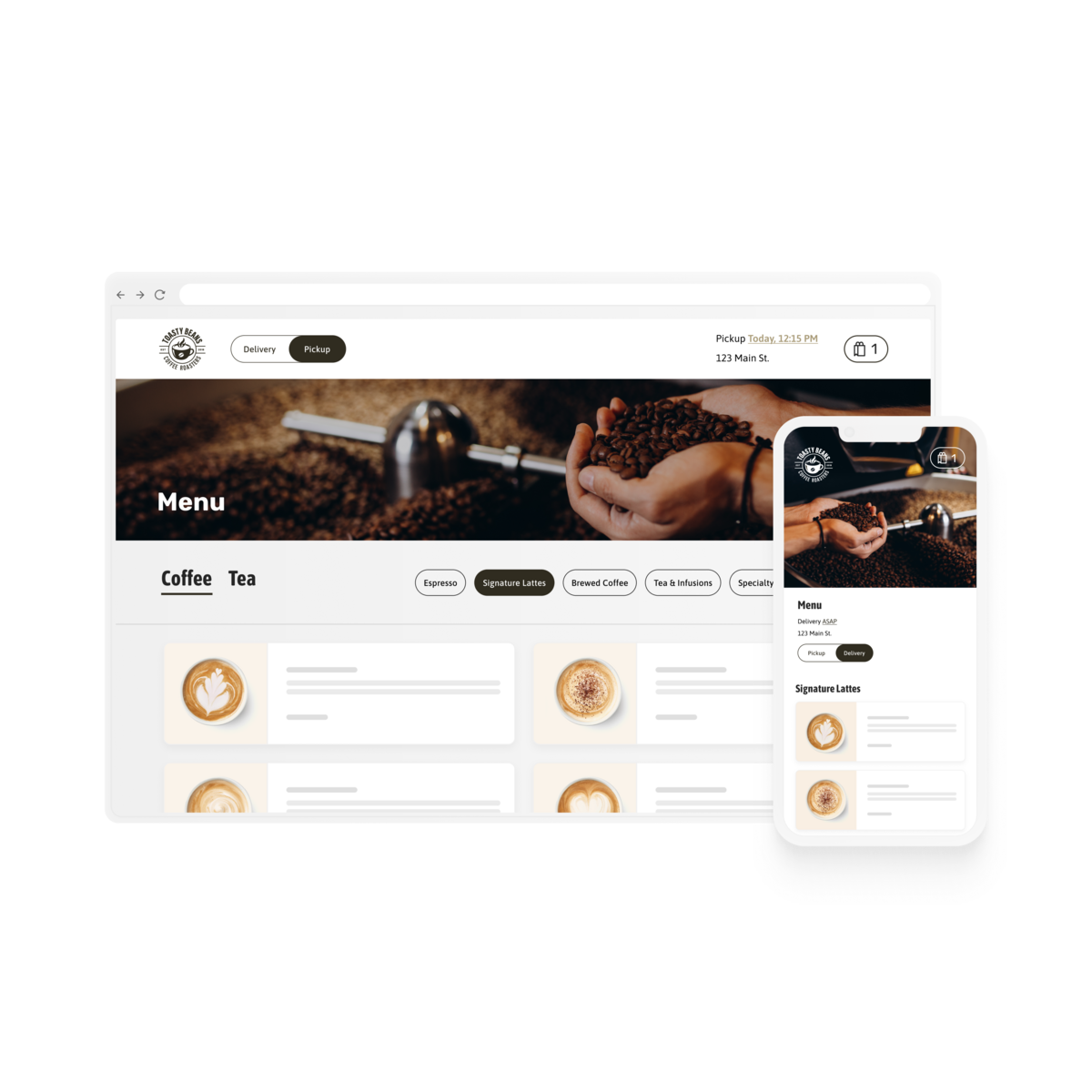 Toast Website Development for Restaurants 36 toast website development product dashboard screenshot 1