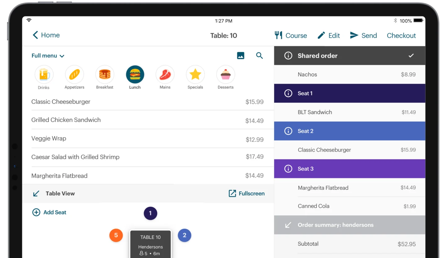 TouchBistro Setup and Support for Restaurants 37 touchbistro setup and support product dashboard screenshot 2