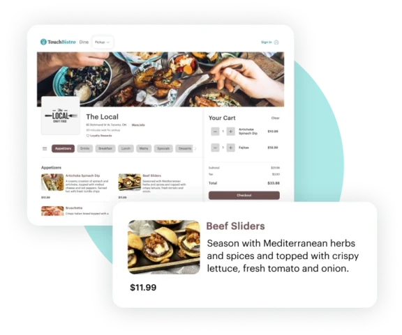 TouchBistro Mobile App Development for Restaurants 36 touchbistro mobile app development product dashboard screenshot 1