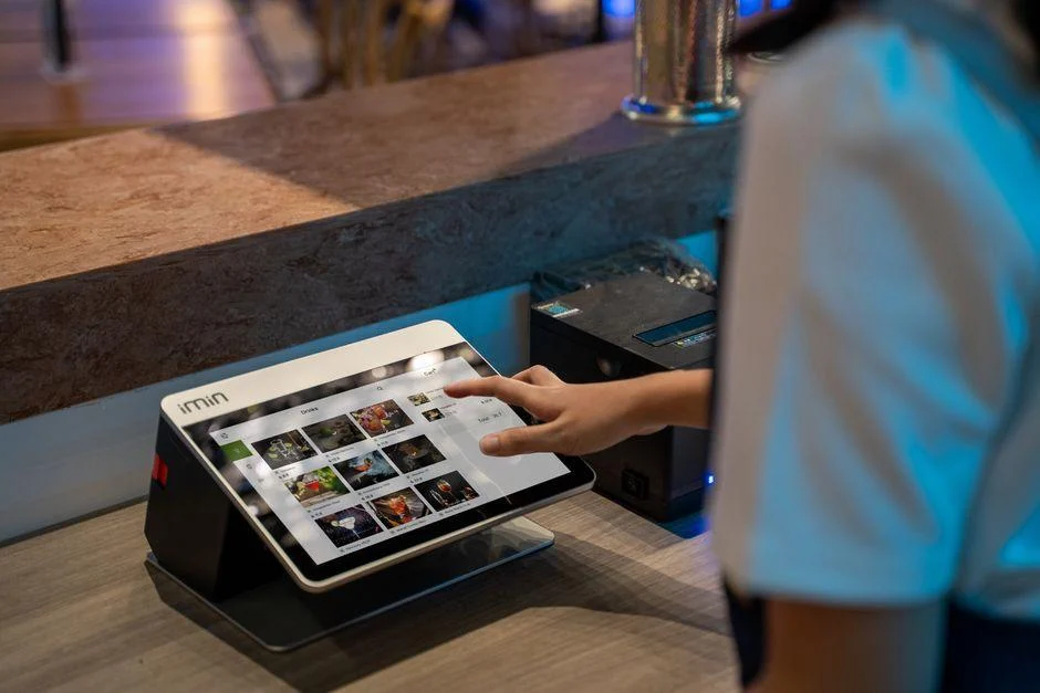 restaurant website design agency point of sale counter