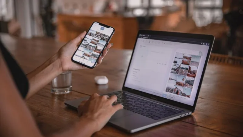 Social media manager planning content to estimate austin small business social media cost