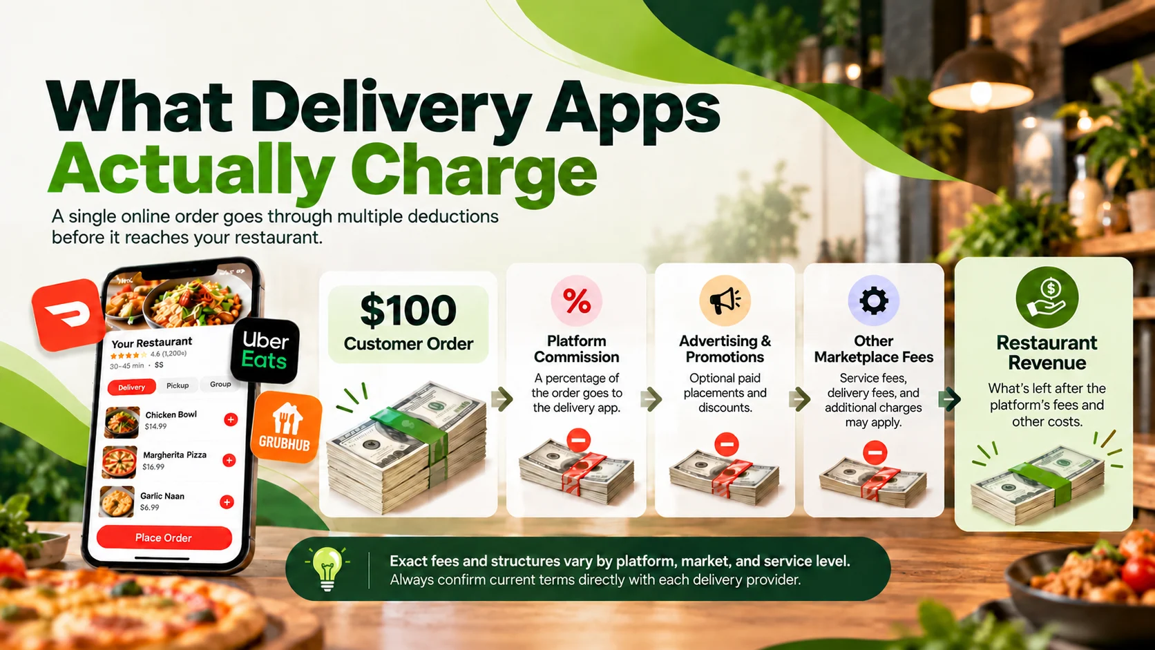 What Delivery Apps Actually Charge