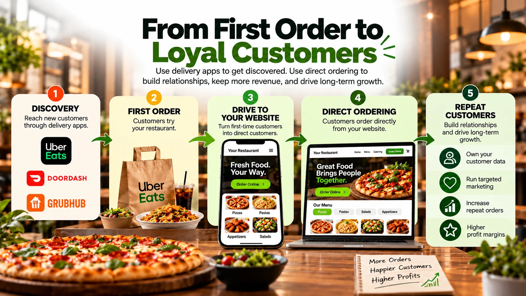 How to Encourage Customers to Order Directly